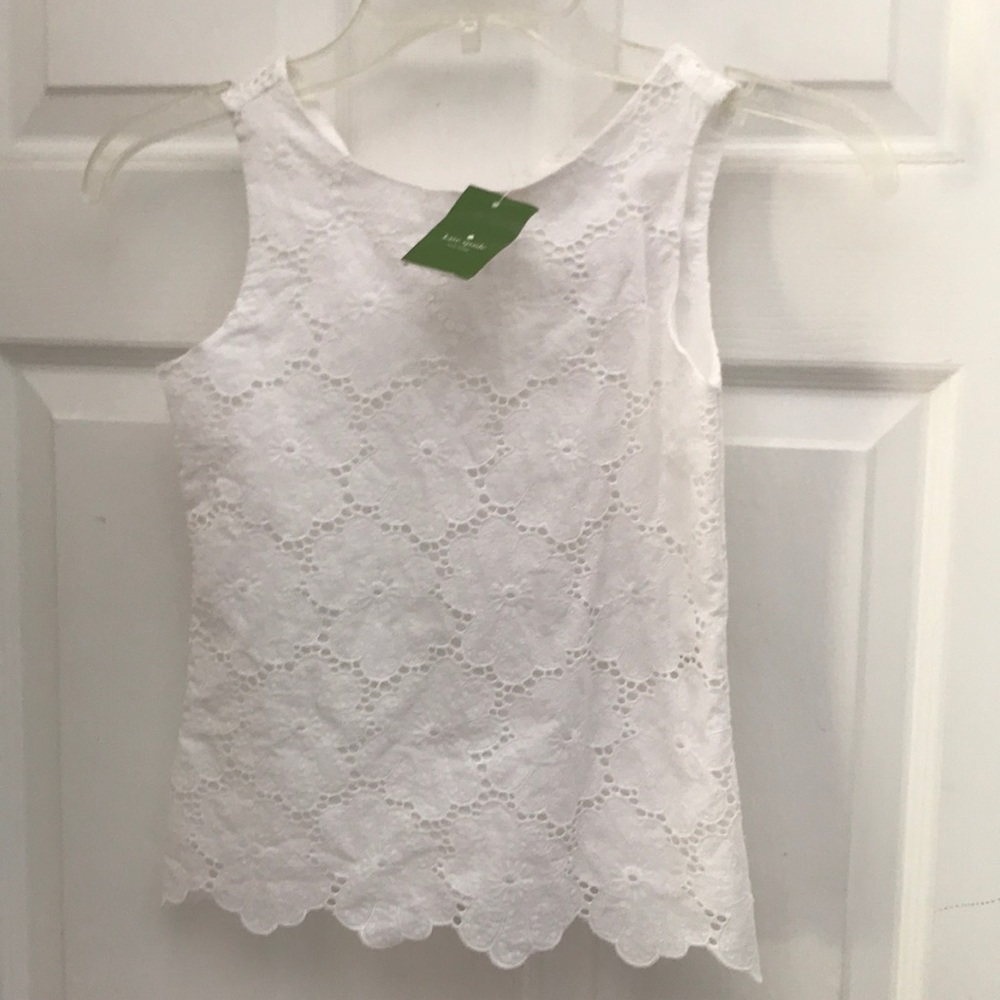 Girls lace peplum top